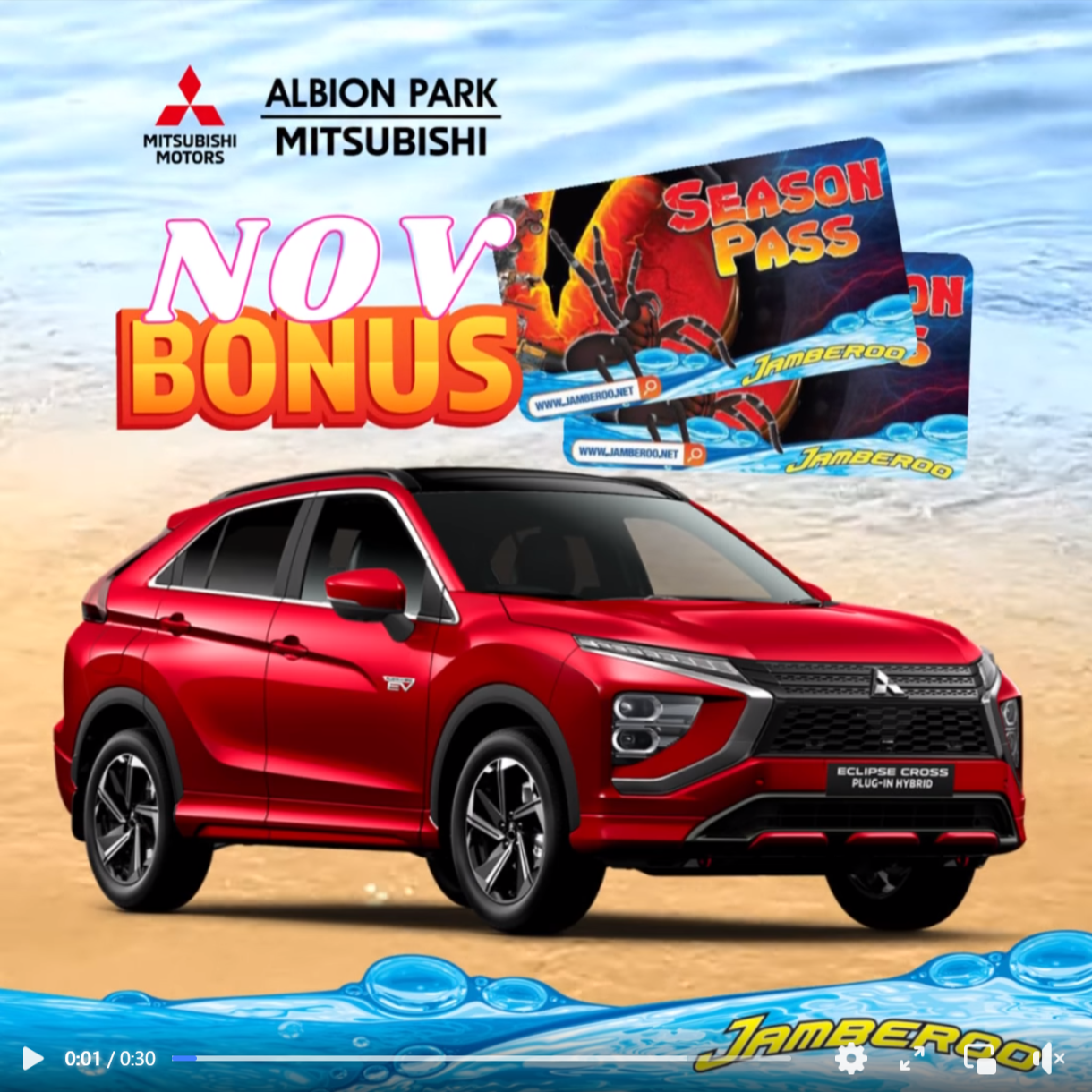 Albion Park Mitsubishi Jamberoo Social Ad 2022