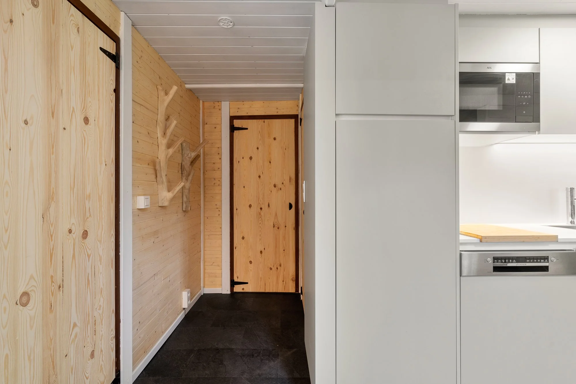 Gang naar slaapkamers (Chalet 7)