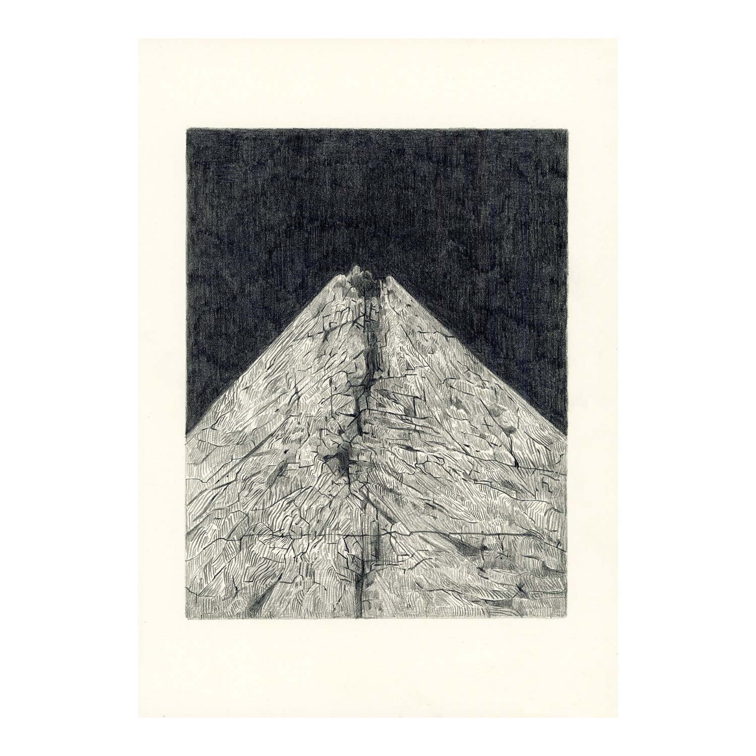 Perseverance, graphite on paper, 20.5 x 29 cm, 2025
