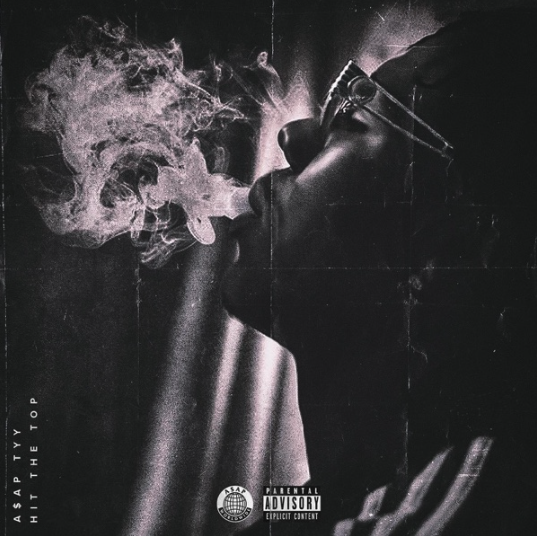 Single cover for A$AP TyY "Hit The Top"