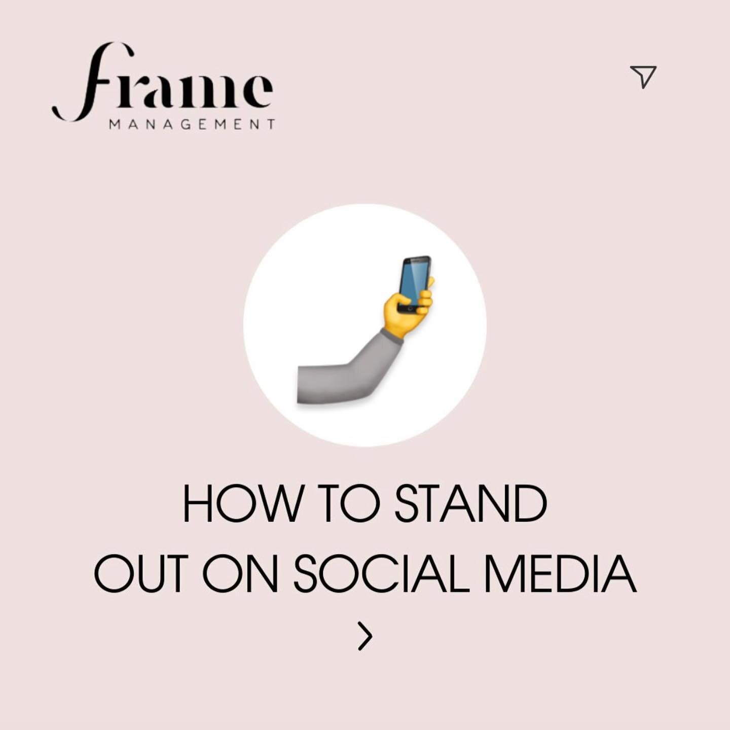 Simple tips for standing out from #Frame✏️ Comment if you have any other helpful tricks👇