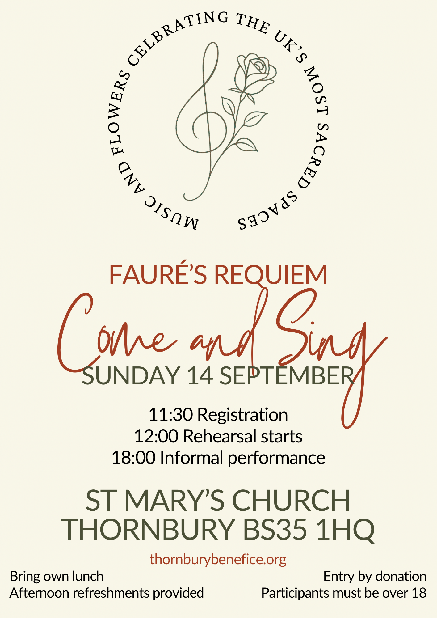 Come and Sing Workshop