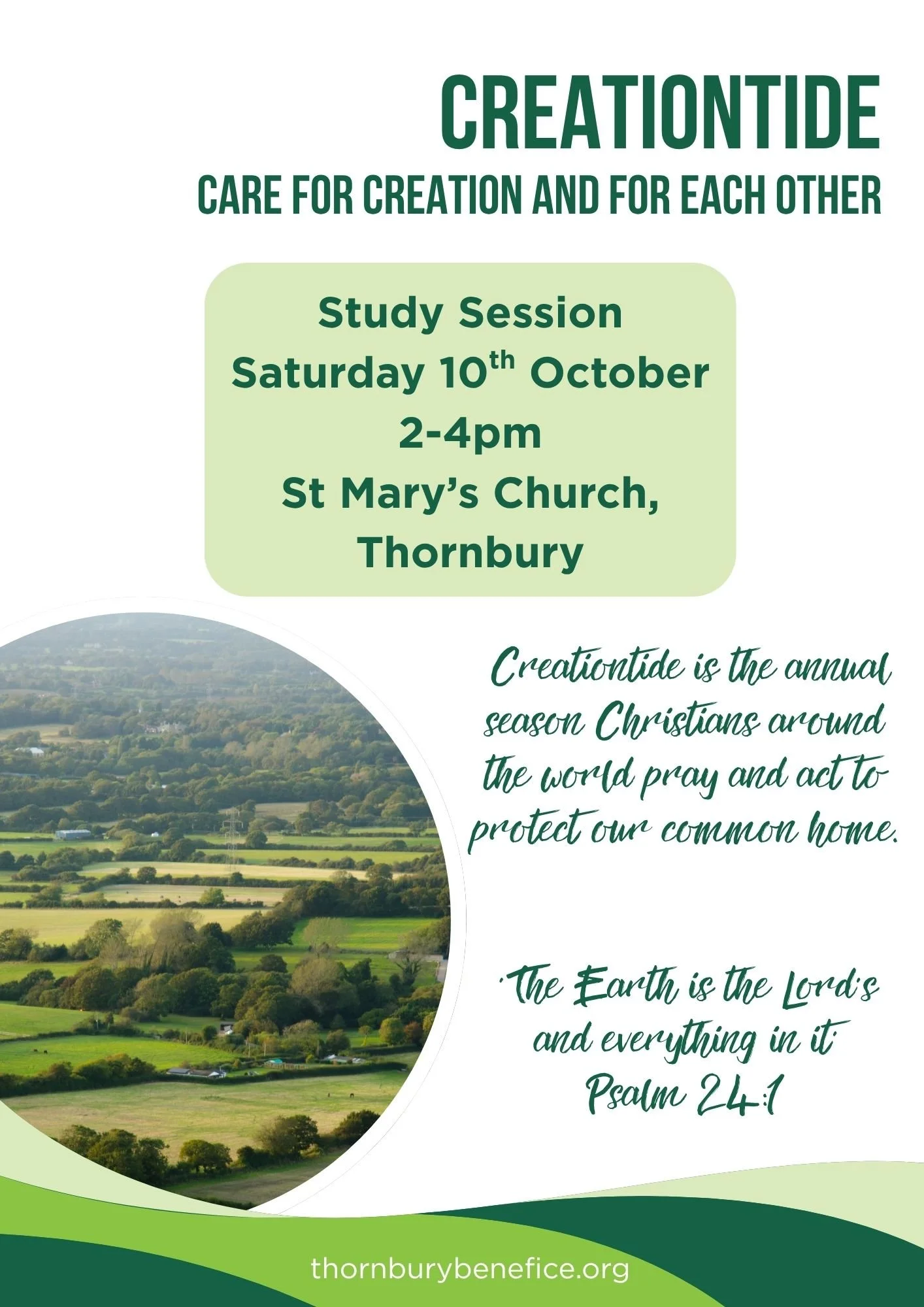 Creationtide Study Session