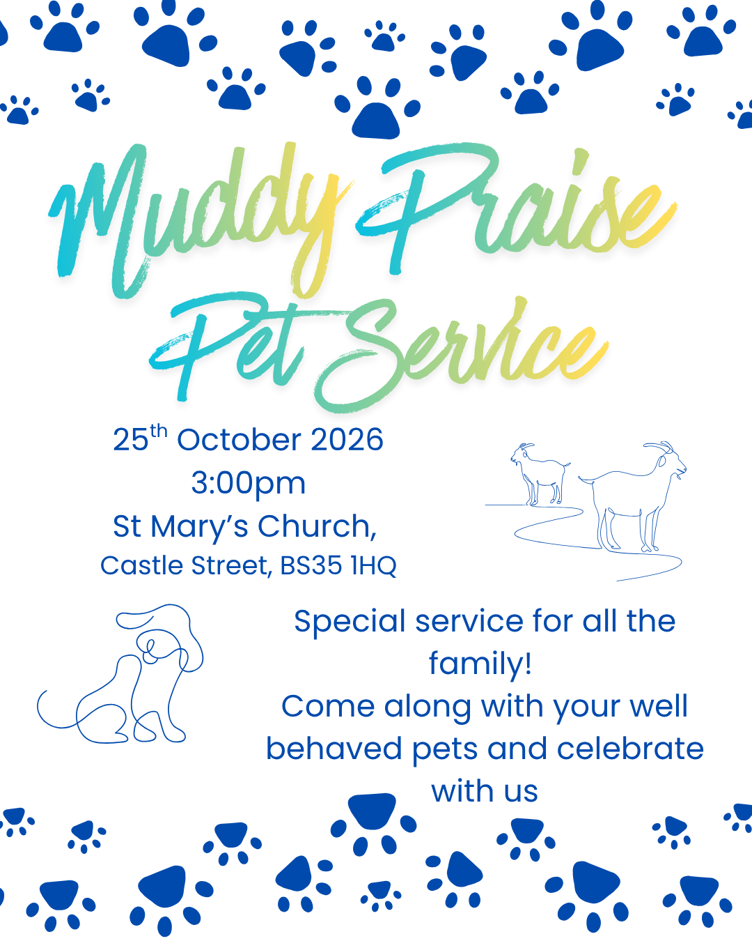 Muddy Praise - Pet Service