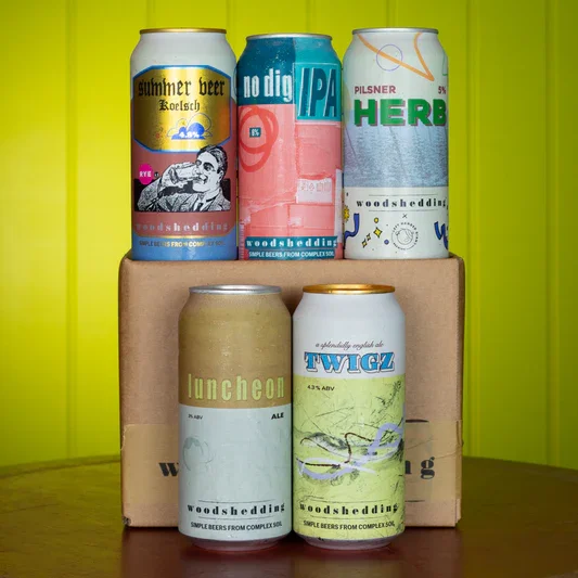 An Evening of Cheese and Beer Pairing with Woodshedding Brewery