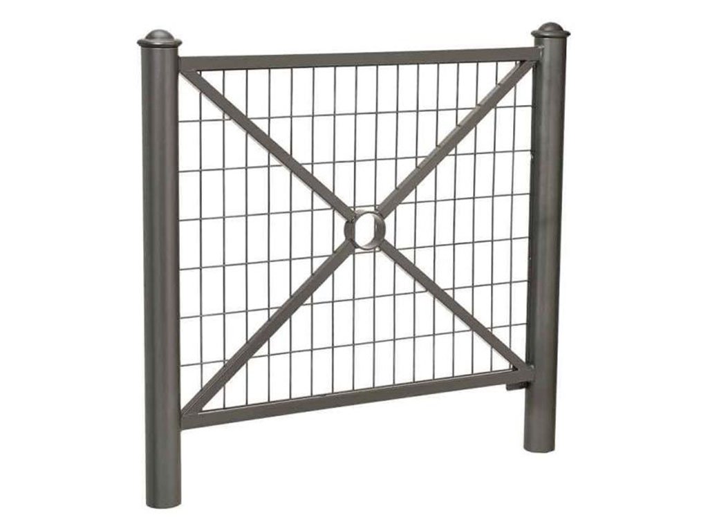 Transenna modello Provence decoro semisferico Antracite Con rete 1072 mm