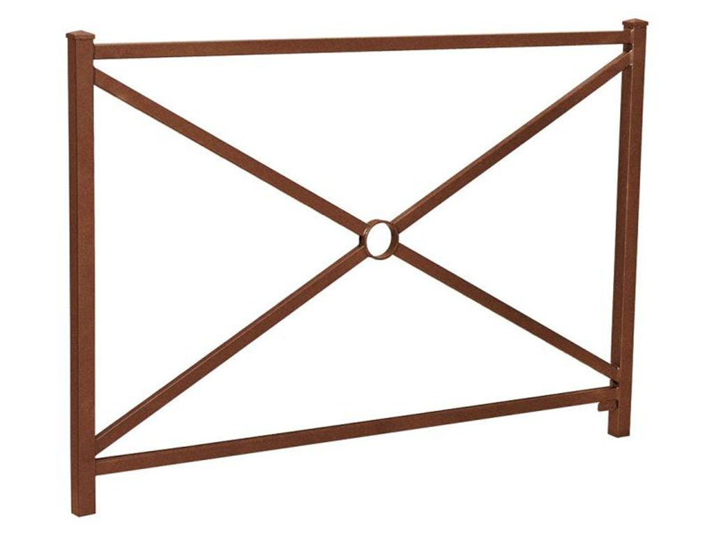 Transenna modello Orleans Effetto corten Semplice