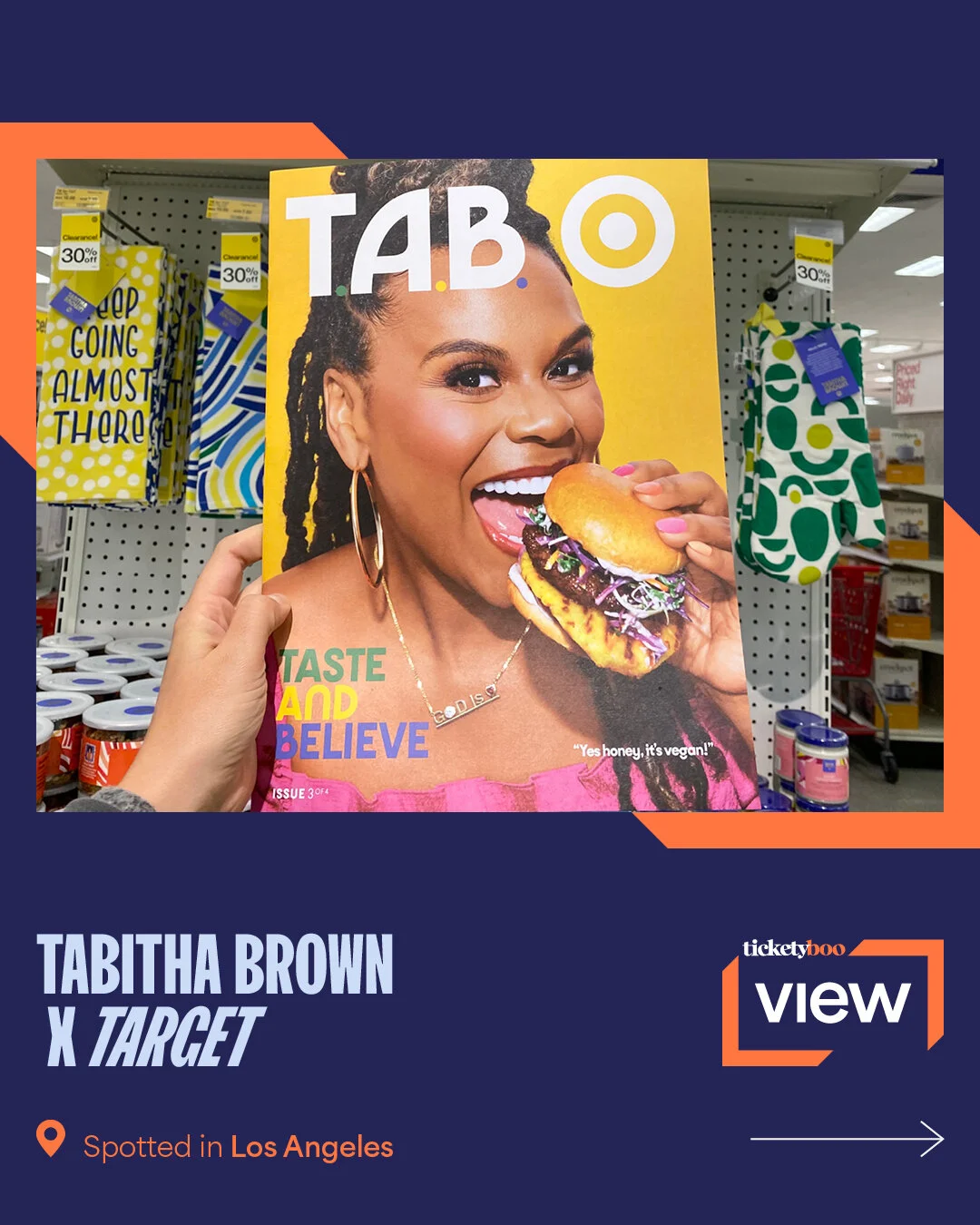 She&rsquo;s back! And she&rsquo;s bringing all the flavour. 

We loved Target&rsquo;s first collaboration with Tabitha Brown, so we were excited to see she&rsquo;s back. This time she has a vegan food &amp; kitchenware collection. 

The campaign grap