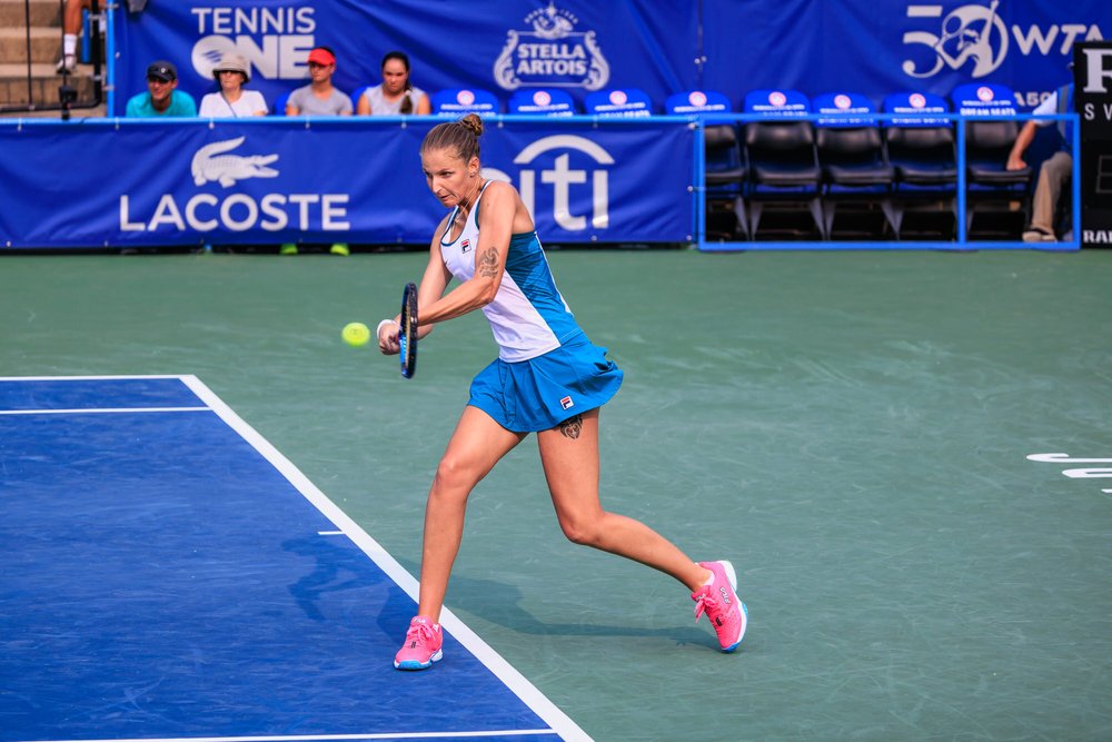 Karolína Plíšková at the Washington Open (August 1, 2023)