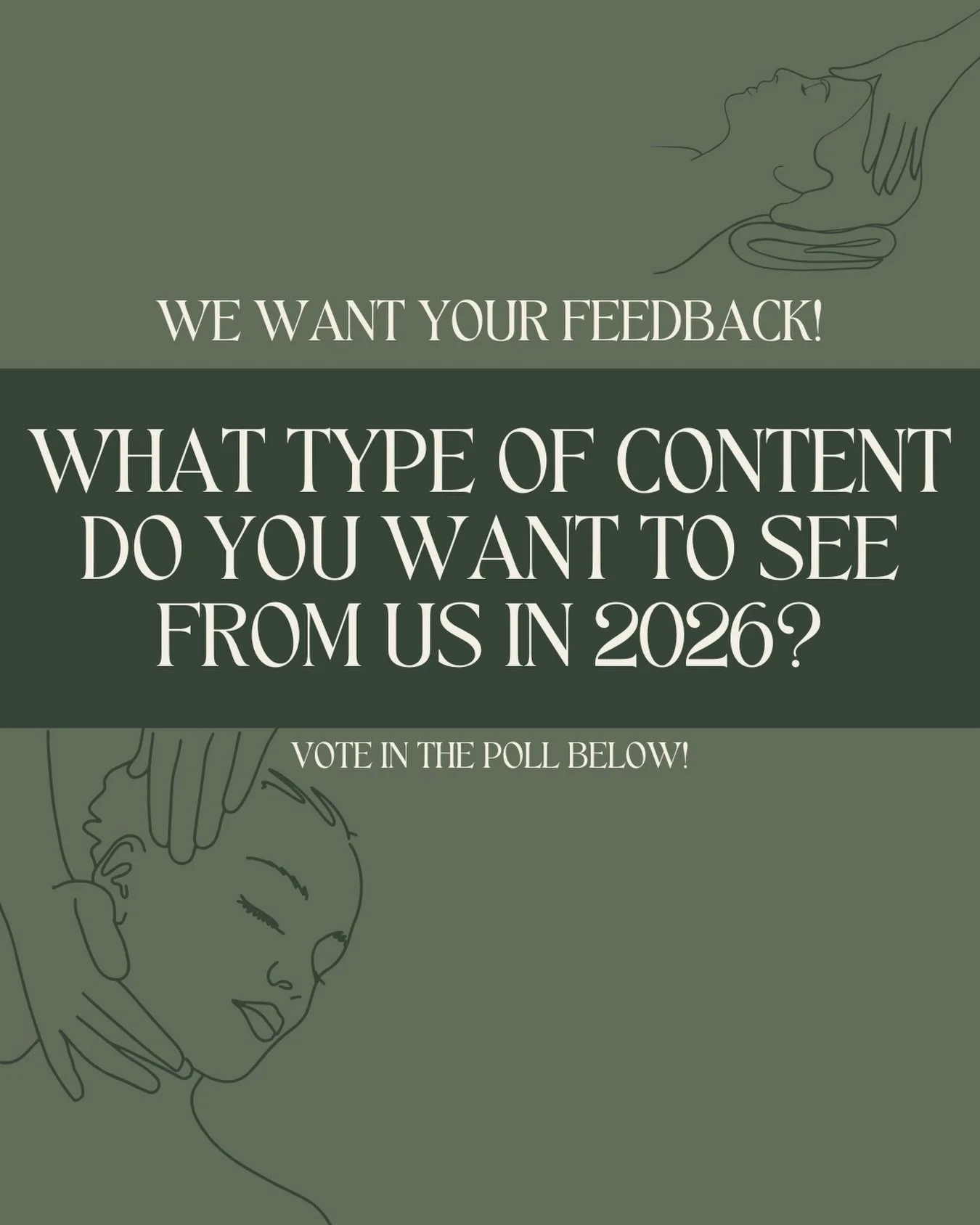 What content would you like to see more of from us in 2026? Vote Below! (or leave a comment!)