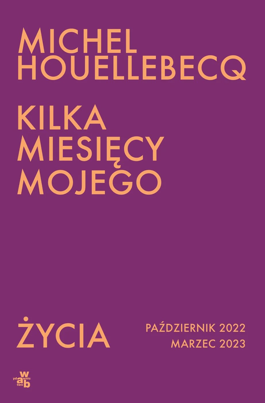 Michel Houellebecq - Kilka miesięcy mojego życia