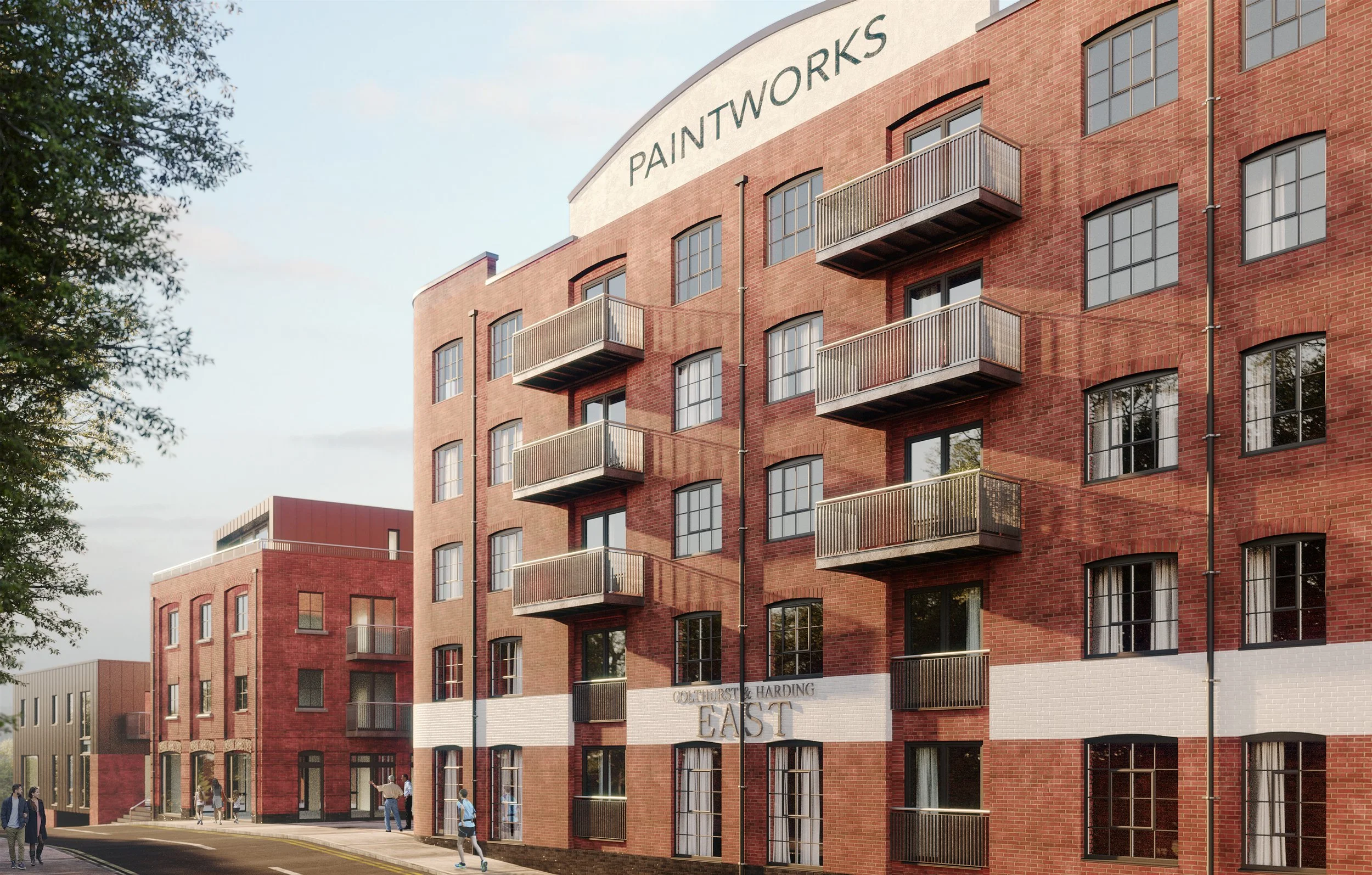 CW Architects project - Paintworks IV, Bristol