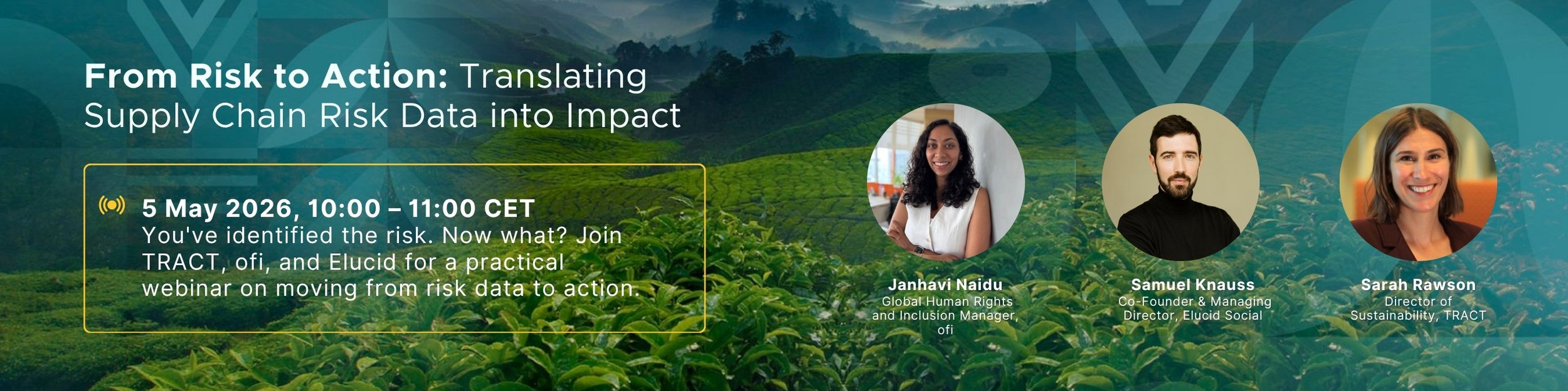 Supply Chain Risk to Action: TRACT Webinar Recap May 2026 — TRACT