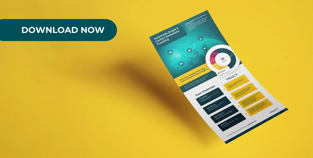 Download the One-Pager: Automate Scope 3 Carbon Emissions Tracking — TRACT