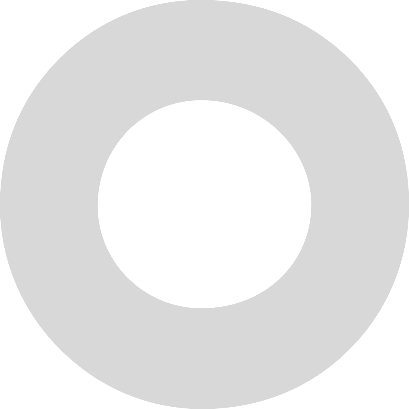 A black circle surrounded by a gray ring, with a larger gray ring around that, all set against a black background.