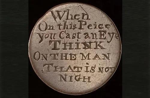 ‘Think if the Man that is not Nigh’ – The narrative of Engraved Coins, 1752 – 1868