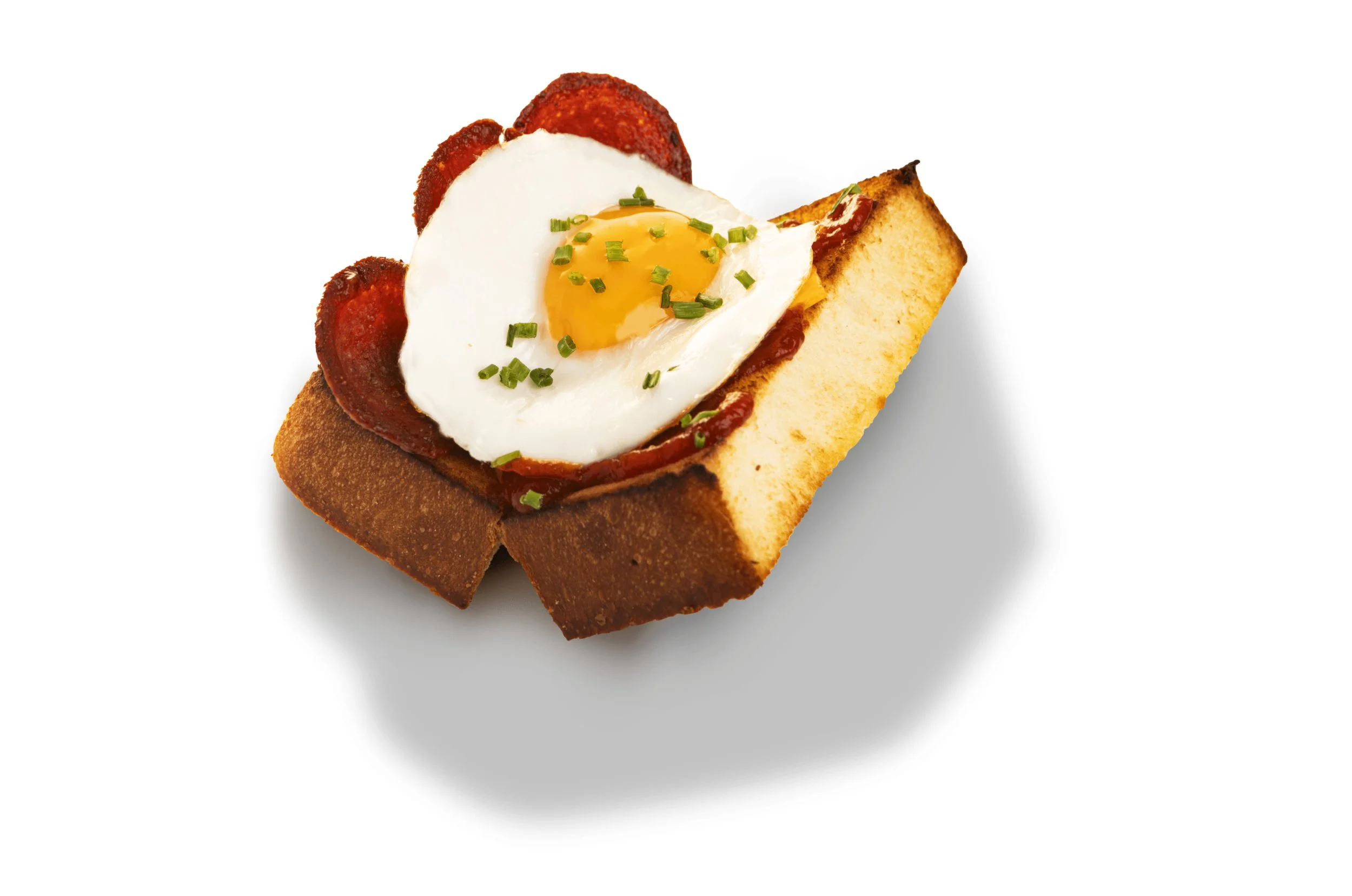 Butterfly Egg & Sausage — Shokupan