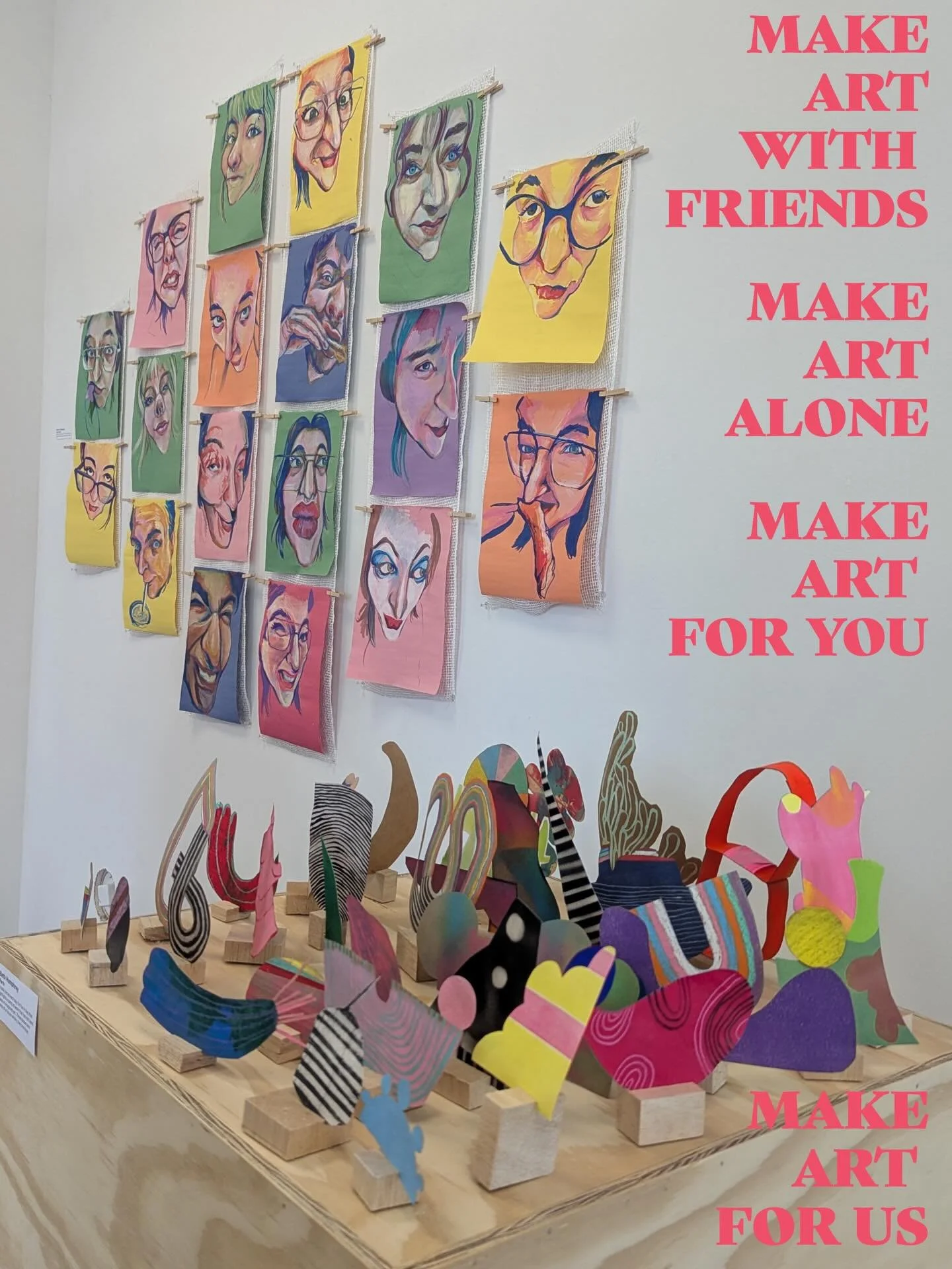 .5 portraits By Lance Cushman with Parts by Beth Humphrey from FAD 2025