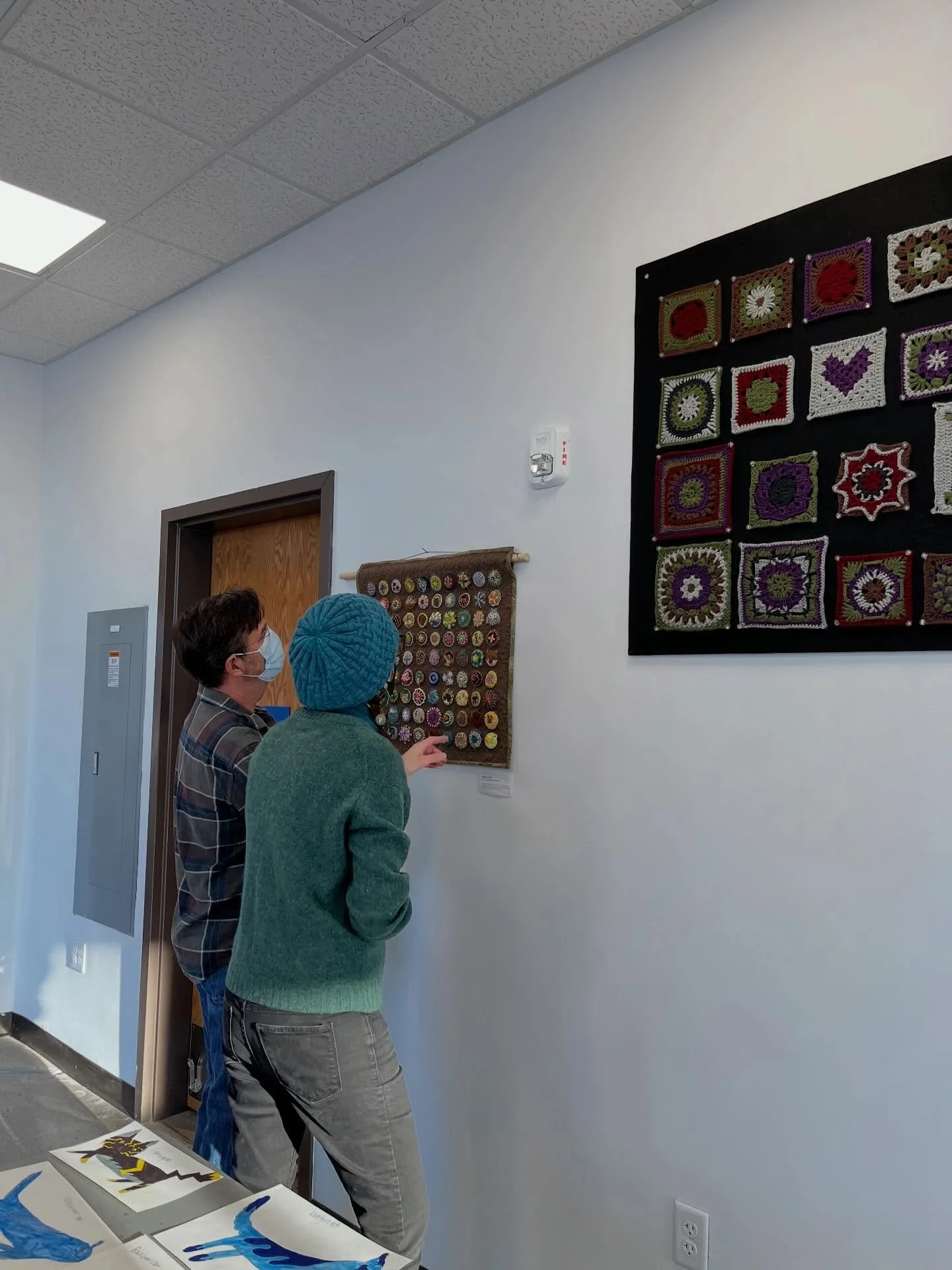 We hung the show tonight! Can&rsquo;t wait for everyone to see it tomorrow!!! Opening Feb 28. 5-7 pm at the DRAW, Kingston
#funadayhv