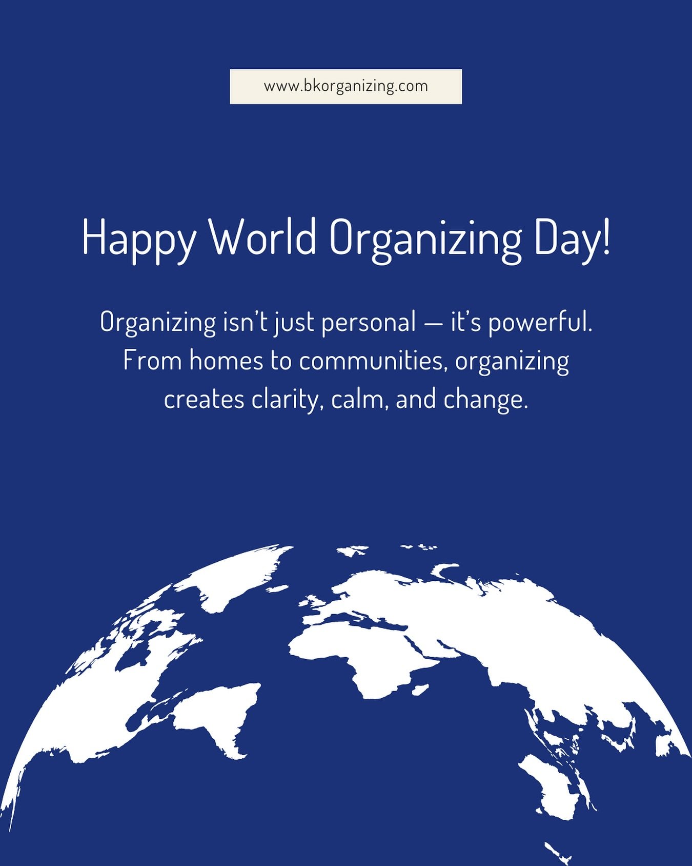 🗂️ It&rsquo;s World Organizing Day! 🎉
Because chaos is not a vibe.

Today we celebrate clean drawers, labeled bins, and that magical feeling when everything has a place (and stays there&hellip; for a while).

Need help getting organized&mdash;or mo