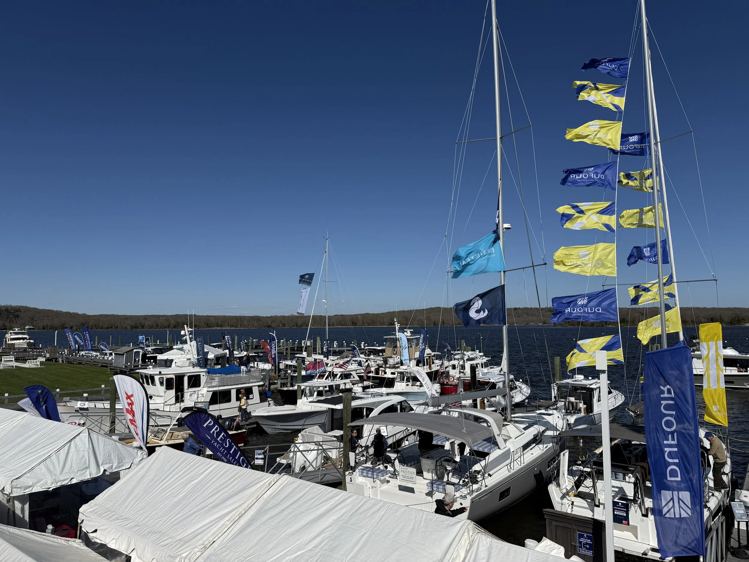 Connecticut Spring Boat Show Raises Record $33,000 for Sails Up 4 Cancer Despite Challenging Weather