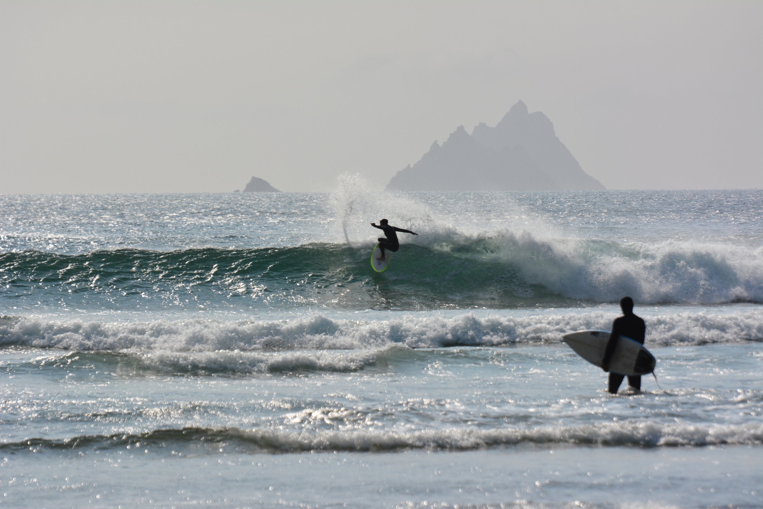 7a_Surfing with the Skellig Islands behind you. Photo credit Linda Lyne.JPG