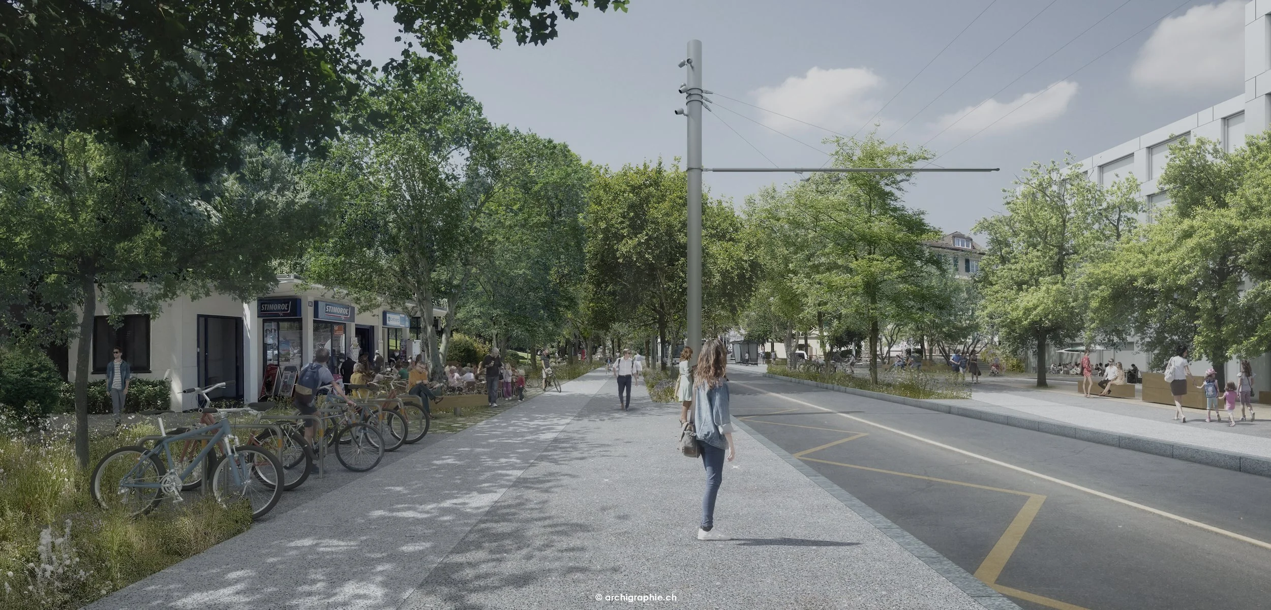 Avenue d'Echallens . Lausanne . en cours — Pascal Heyraud Sàrl