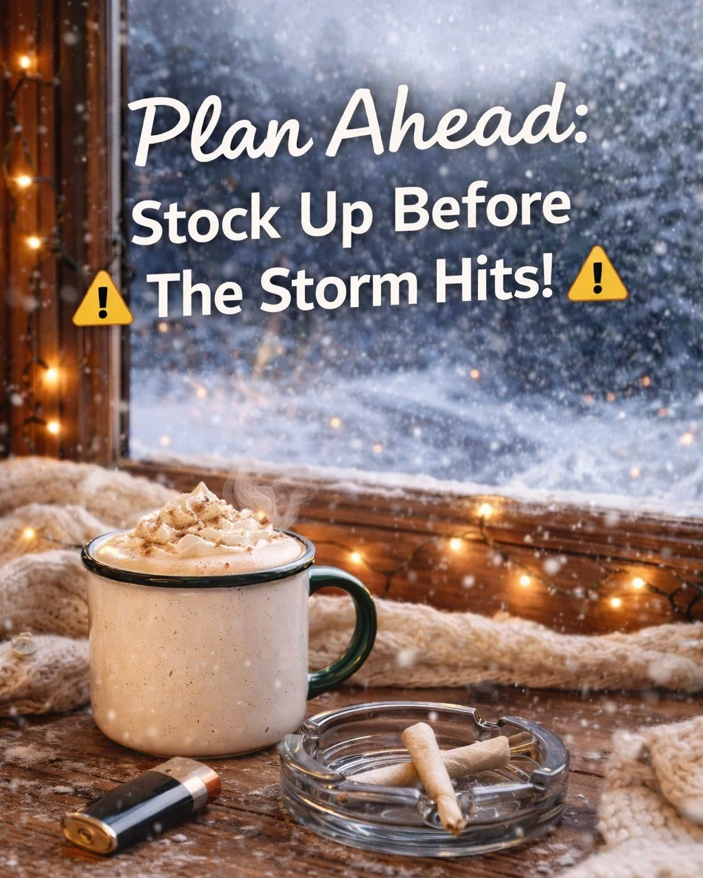 Prepare for the Winter Weather before it's here - come visit us at Enlite and make sure you're not snowed in without your favorite goodies! ❄
.
.
.
This post is ONLY for educational purposes. No products for sale on social media. Please consume respo