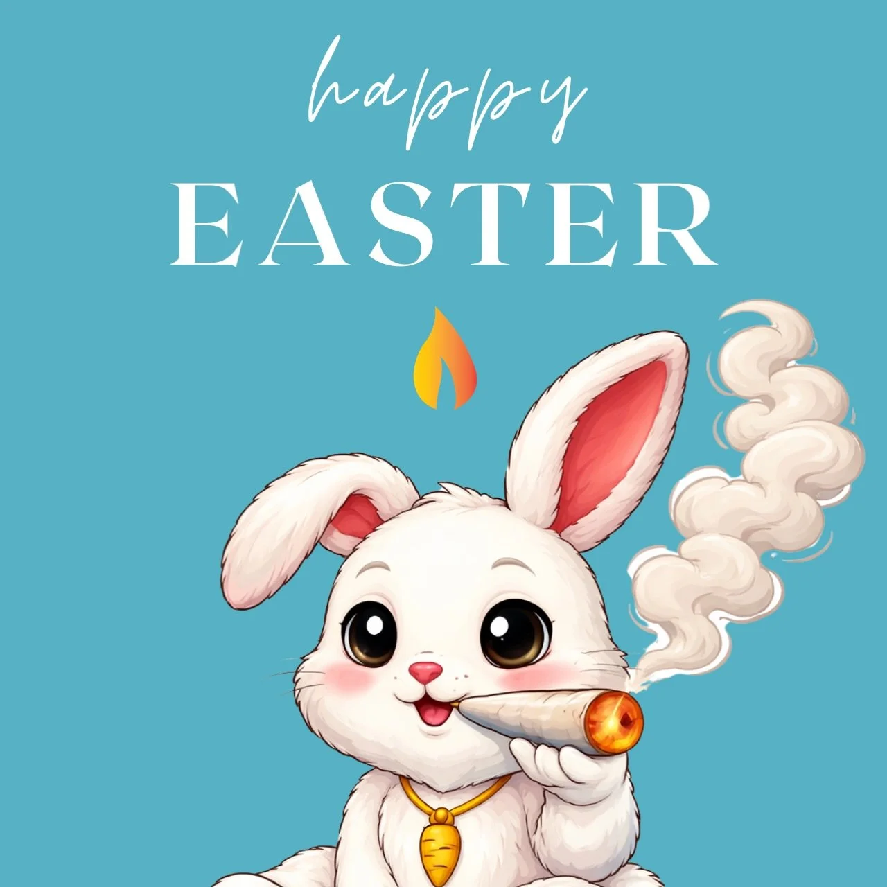 Wishing you a Happy Easter 🔥🐰