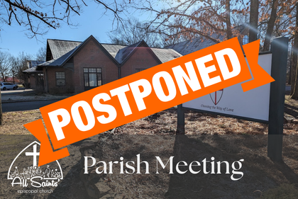Parish Meeting POSTPONED