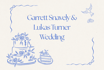 Garrett Snavely & Lukas Turner Wedding