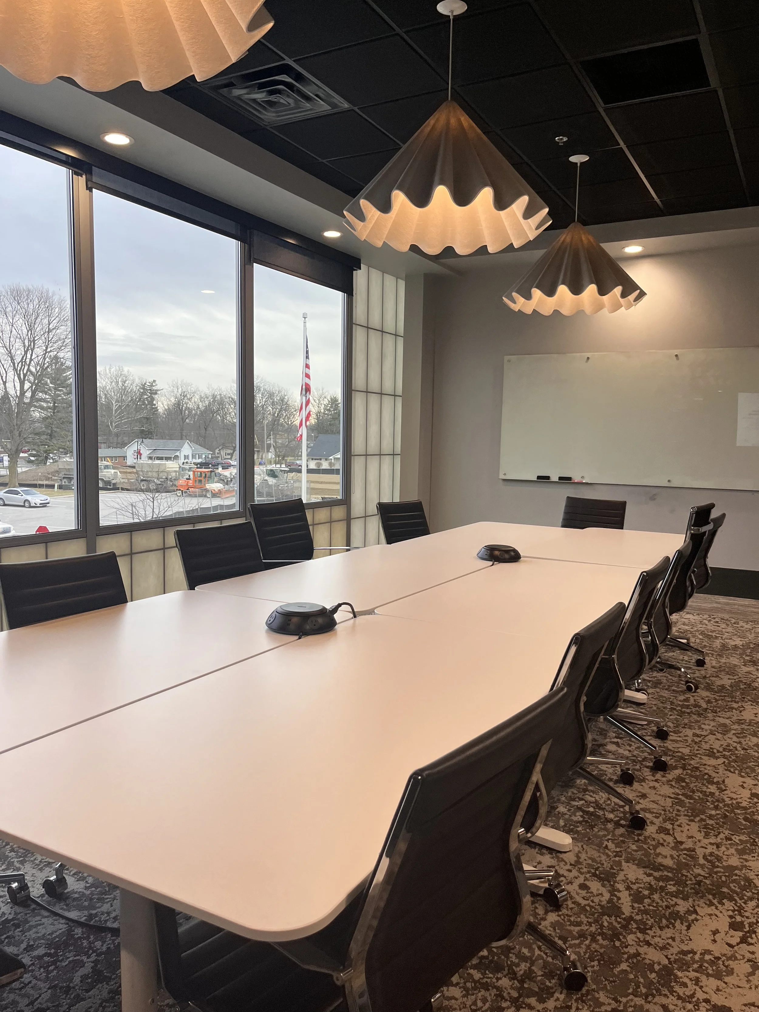 elevate office suites brownsburg lare conference space