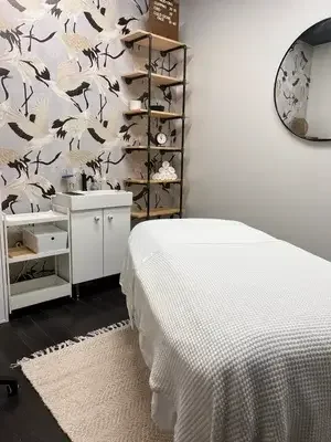Massage salon suite at Elevate Office Westerville, OH