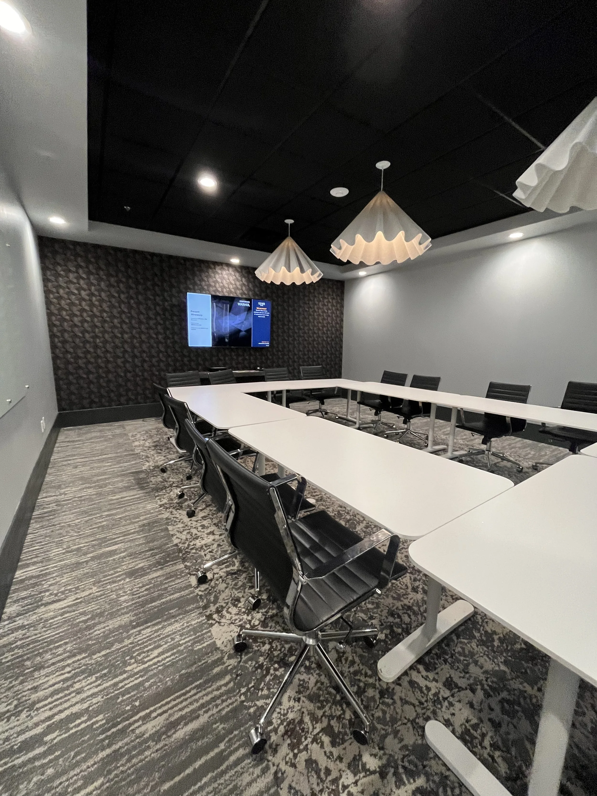 elevate office suites brownsburg conference room