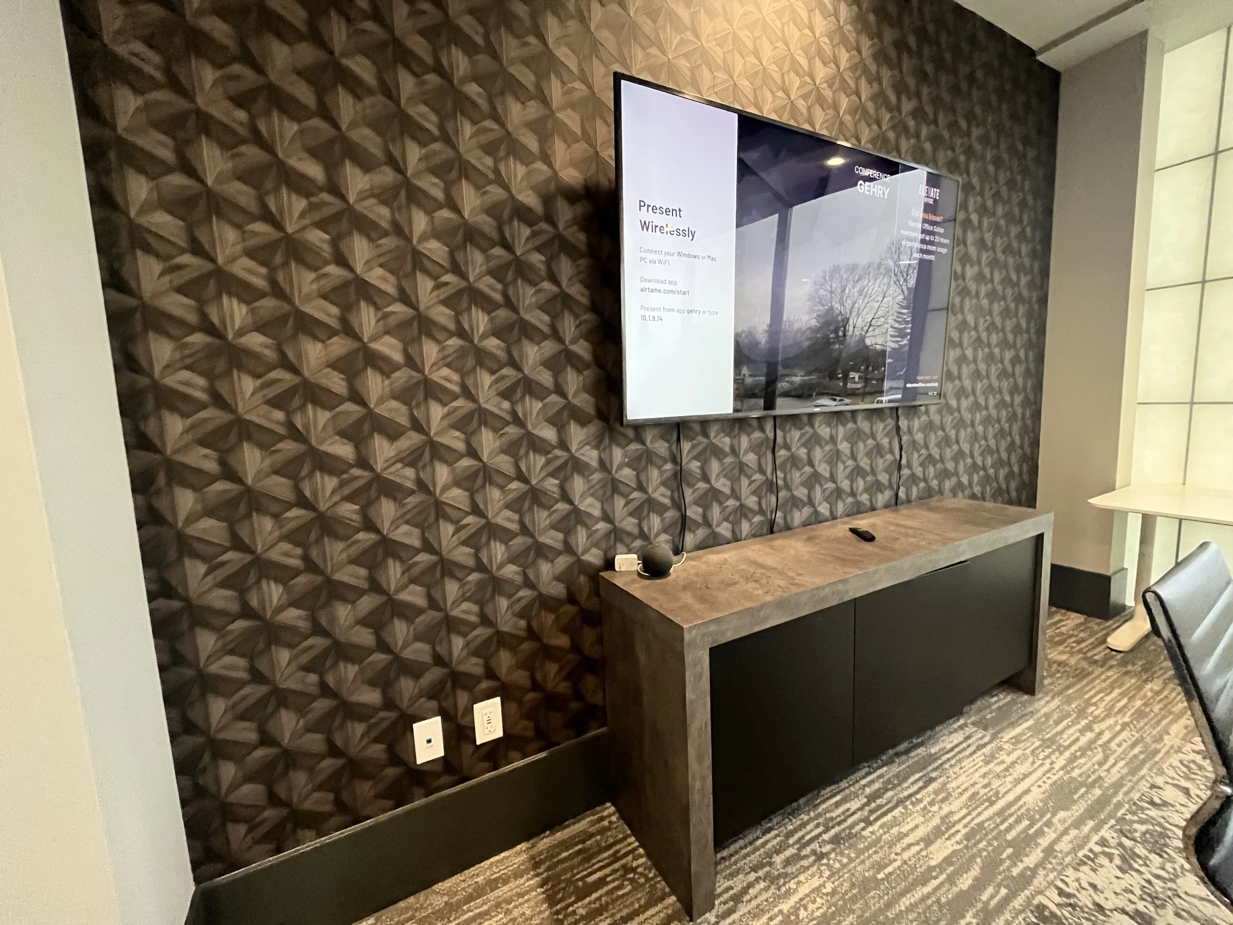 elevate office suites conference room meeting technology