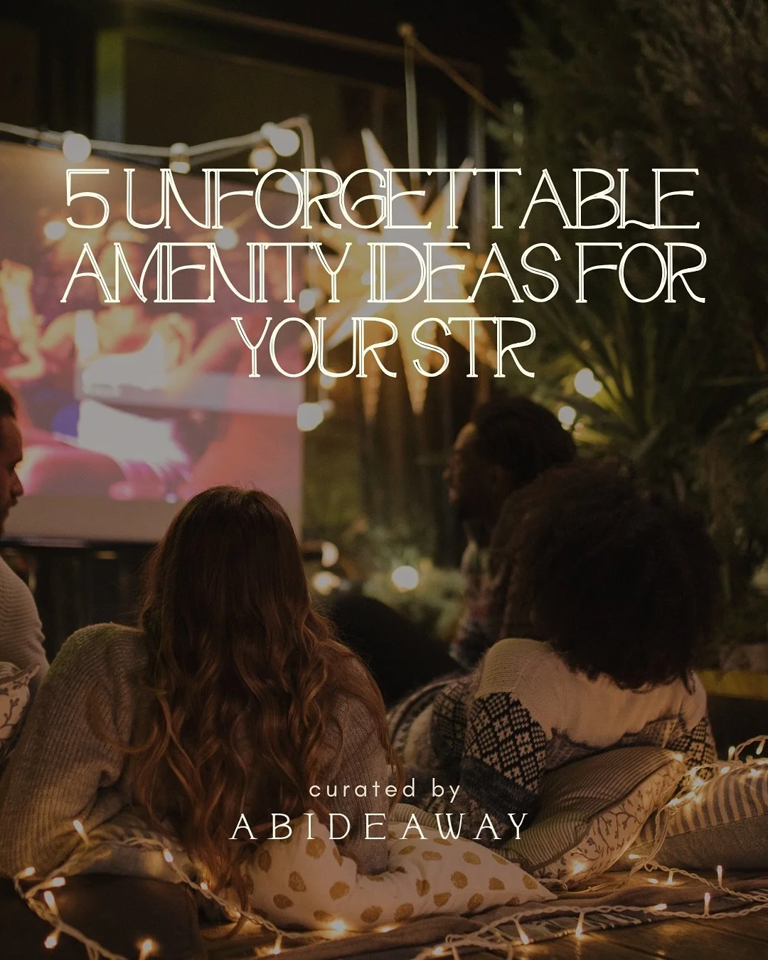 We are firm believers that it&rsquo;s the thoughtful details that take an airbnb to the next level.

Those little touches that say &ldquo;Someone cares about your stay &amp; wants to give you a special experience🫶🏼&rdquo;

Likeeee maybe&hellip;

📚