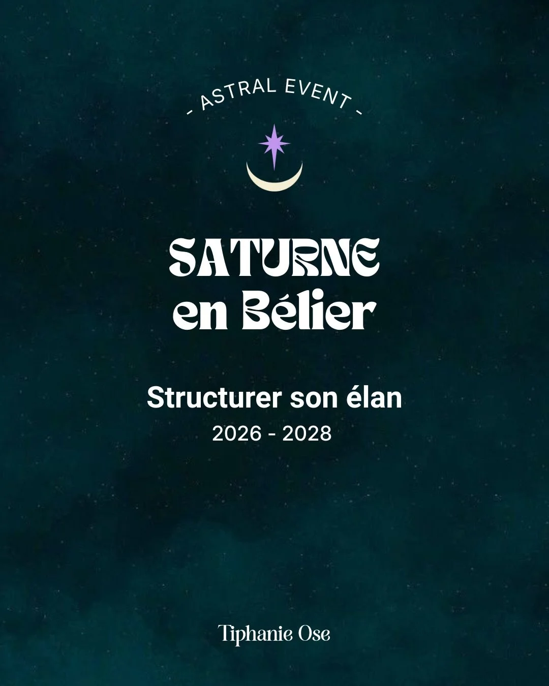 2026 marque l&rsquo;entr&eacute;e de Saturne en B&eacute;lier, un transit majeur pour la maturit&eacute; et la responsabilit&eacute; personnelle 

🪐 Saturne est la plan&egrave;te des limites, responsabilit&eacute;s et structures. Lorsqu&rsquo;elle e