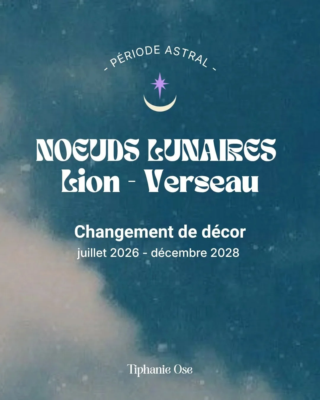 Les Noeuds lunaires ont chang&eacute; d&rsquo;axe et &ccedil;a nous concerne tous ♌️♒️

Depuis fin juillet 2026, le Noeud Nord est entr&eacute; en Verseau🏺et le Noeud Sud en Lion 🦁. Ils resteront sur cet axe jusqu&rsquo;en 2028. 

Mais concr&egrave