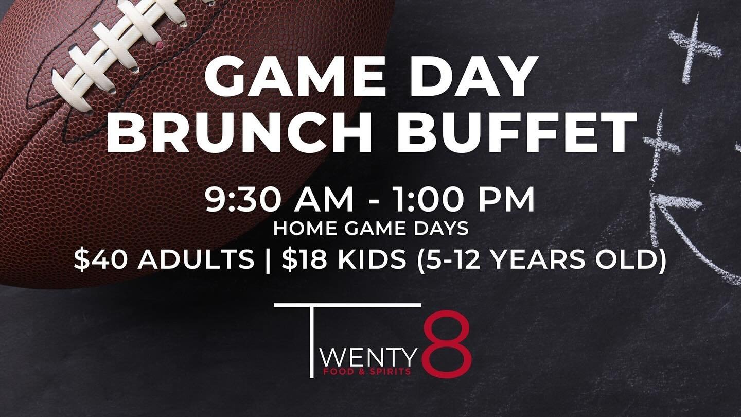 🏈 Gameday Brunch Buffet! 🏈
Join us Sunday, Oct. 26 for the Patriots vs. Browns! Enjoy a live omelet station, desserts, drinks, and our pregame watch party 🍳🍰🍹
📍 Renaissance Hotel | Starts at 9:30AM
Brunch. Cheer. Repeat. 💙❤️
#PatriotsNation #G