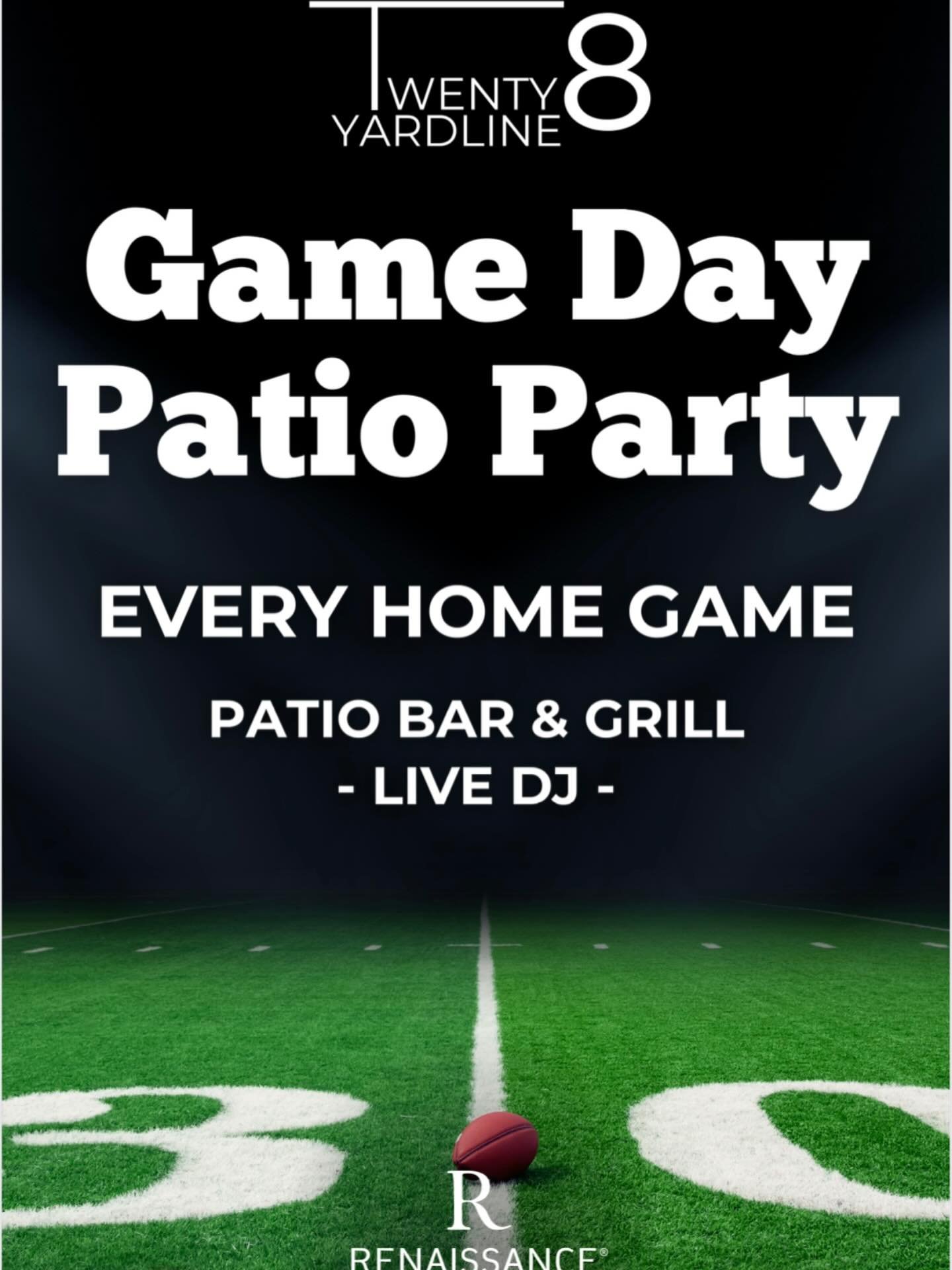 Who&rsquo;s ready for some football! New patio will be open! Serving food and drink!!