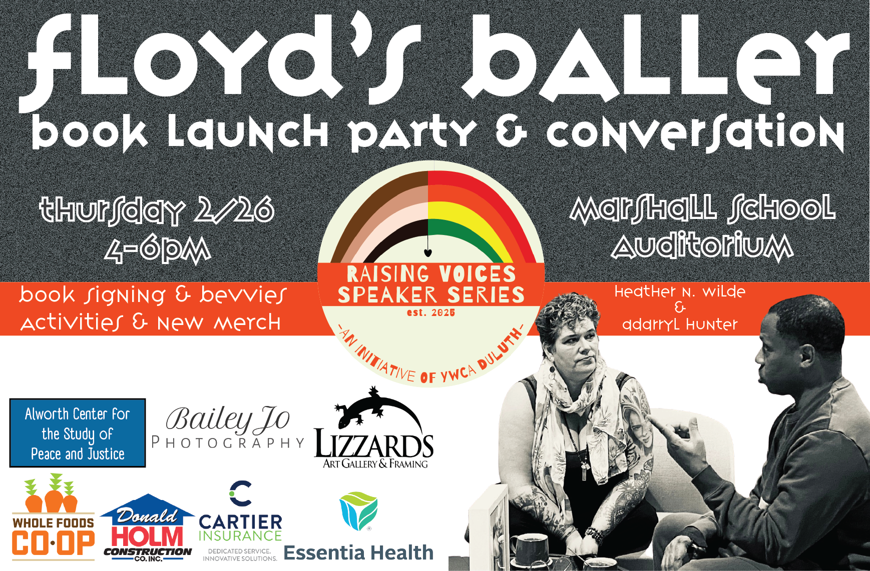 Raising Voices Speaker Series - Floyd's Baller