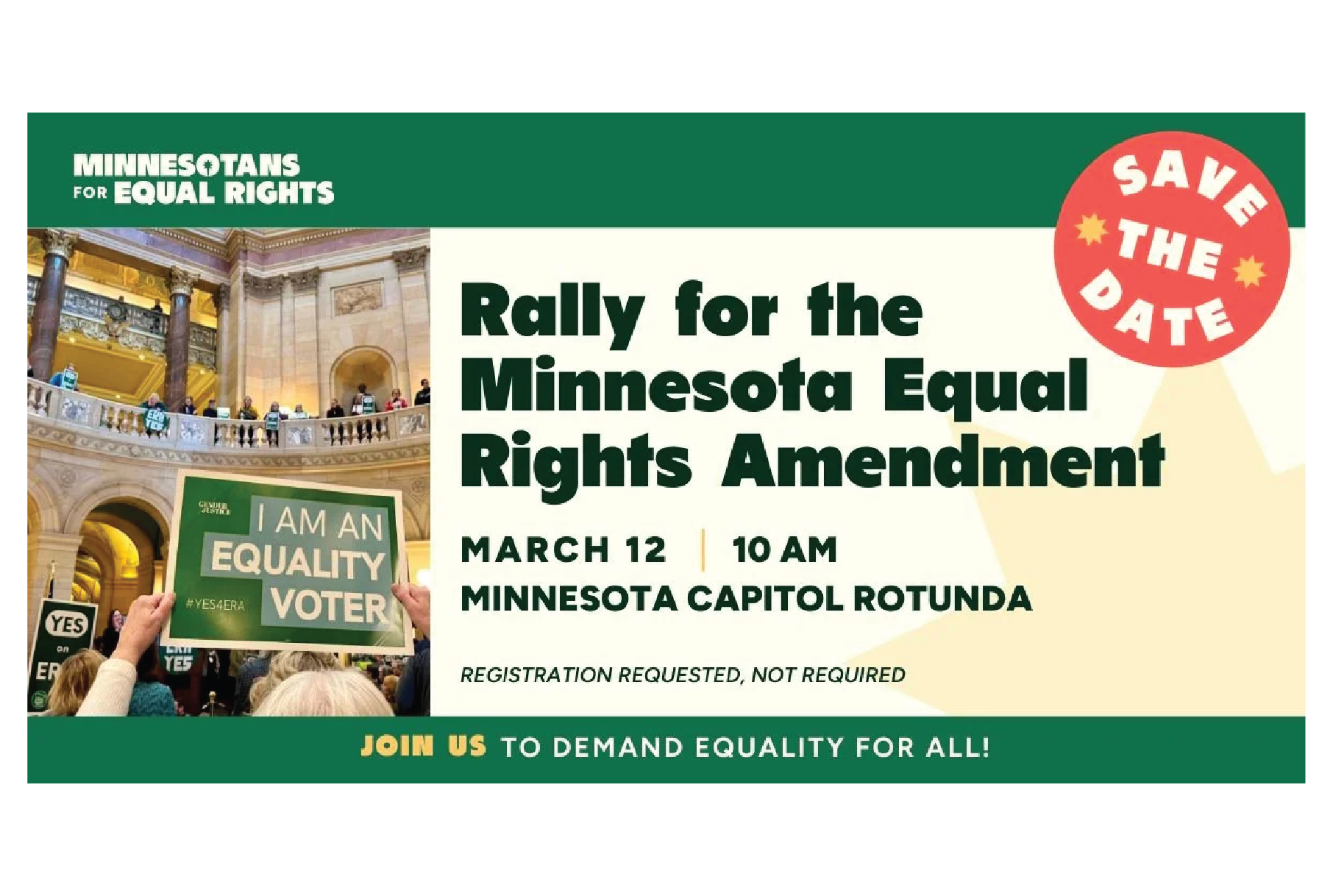 Rally for the MN Equal Rights Amendment