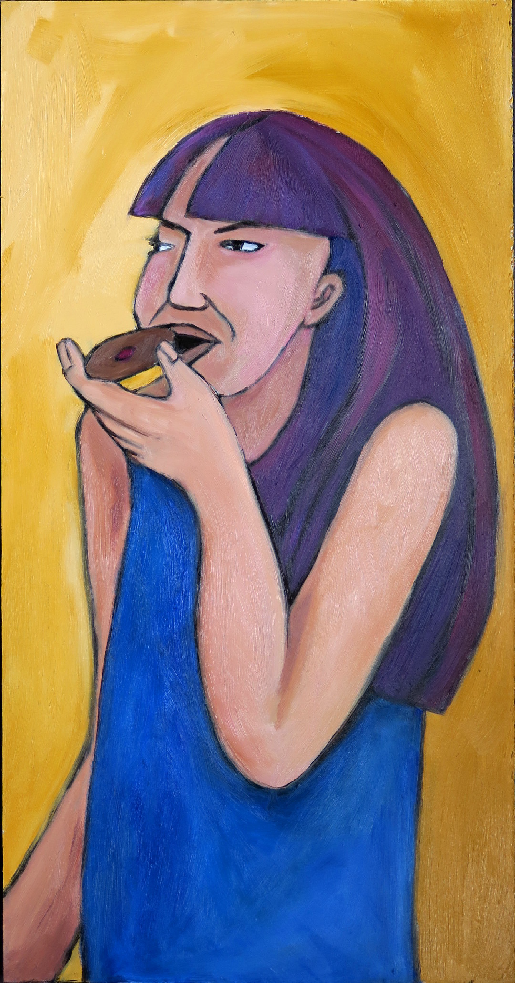 Enjoying a Cookie