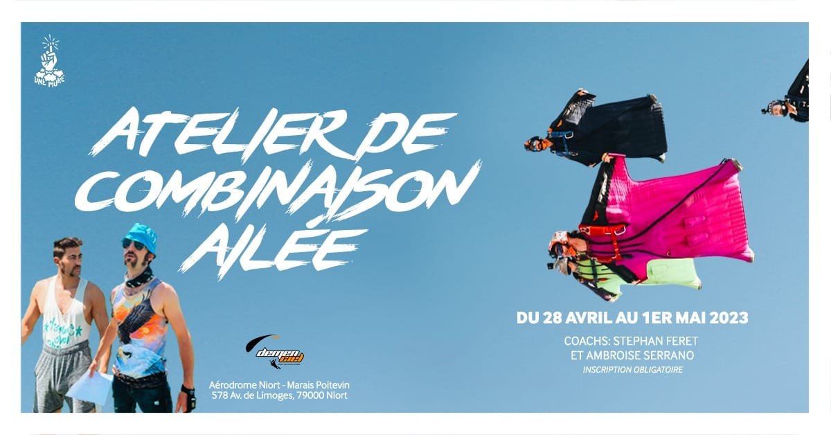 Atelier de combinaison ailée