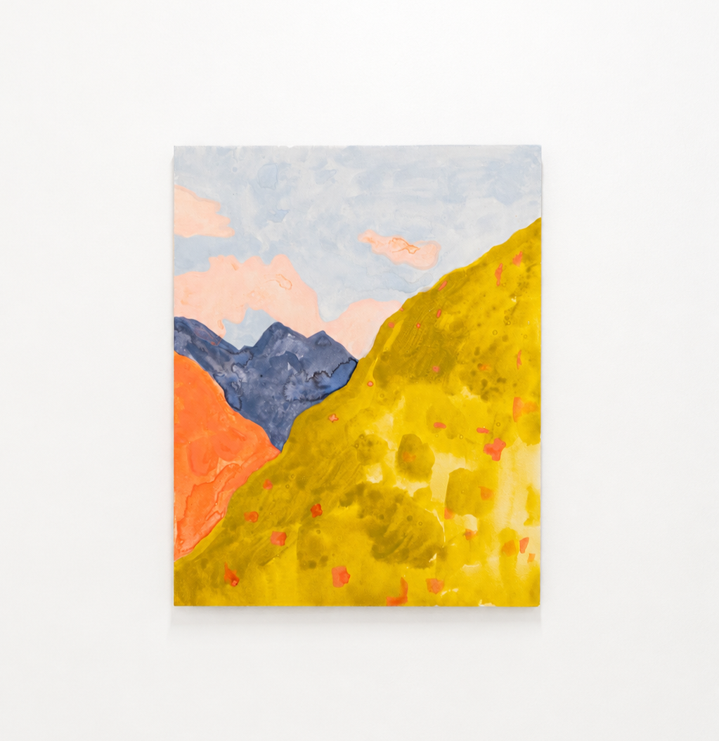 Tessa Heck | Field Study, 2026 | Gouache on Aquaboard | 11 x 14”