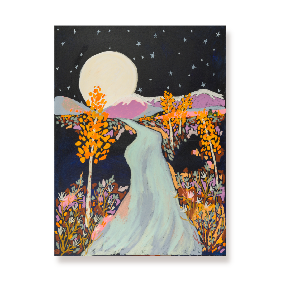 𝘈𝘶𝘵𝘶𝘮𝘯 𝘈𝘴𝘱𝘦𝘯𝘴, 2025 · 30 x 40" · $2900 · SOLD

