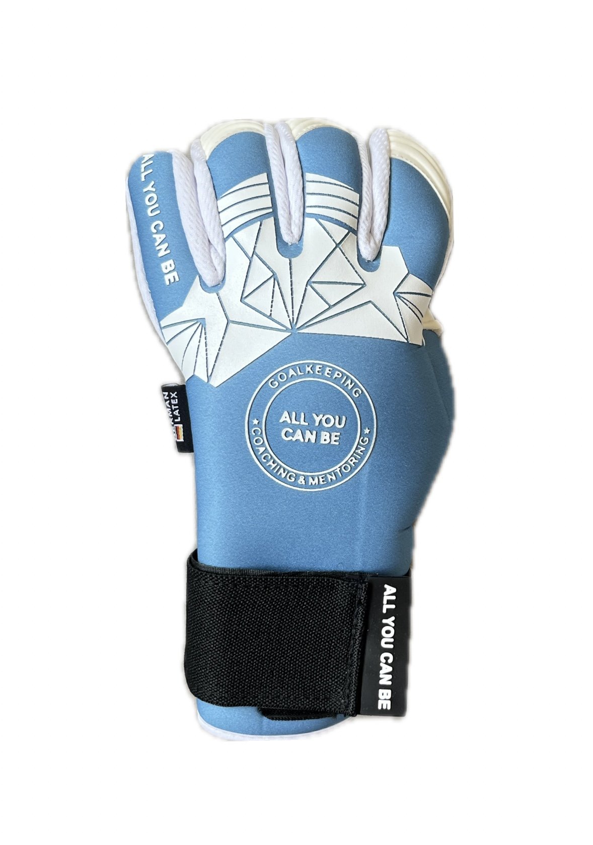 Junior Elevate Blue Goalkeeper Gloves