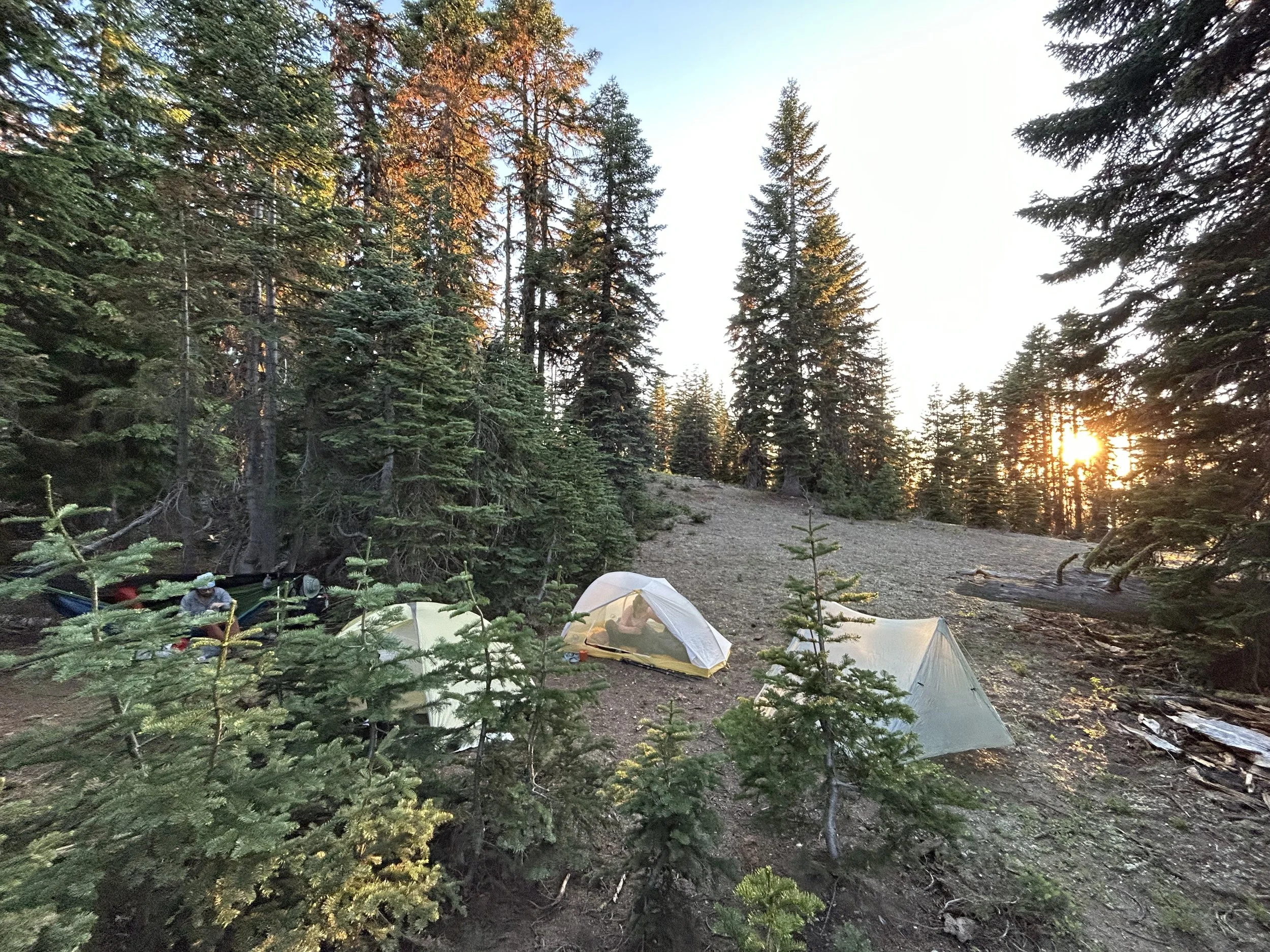 A peaceful night in camp