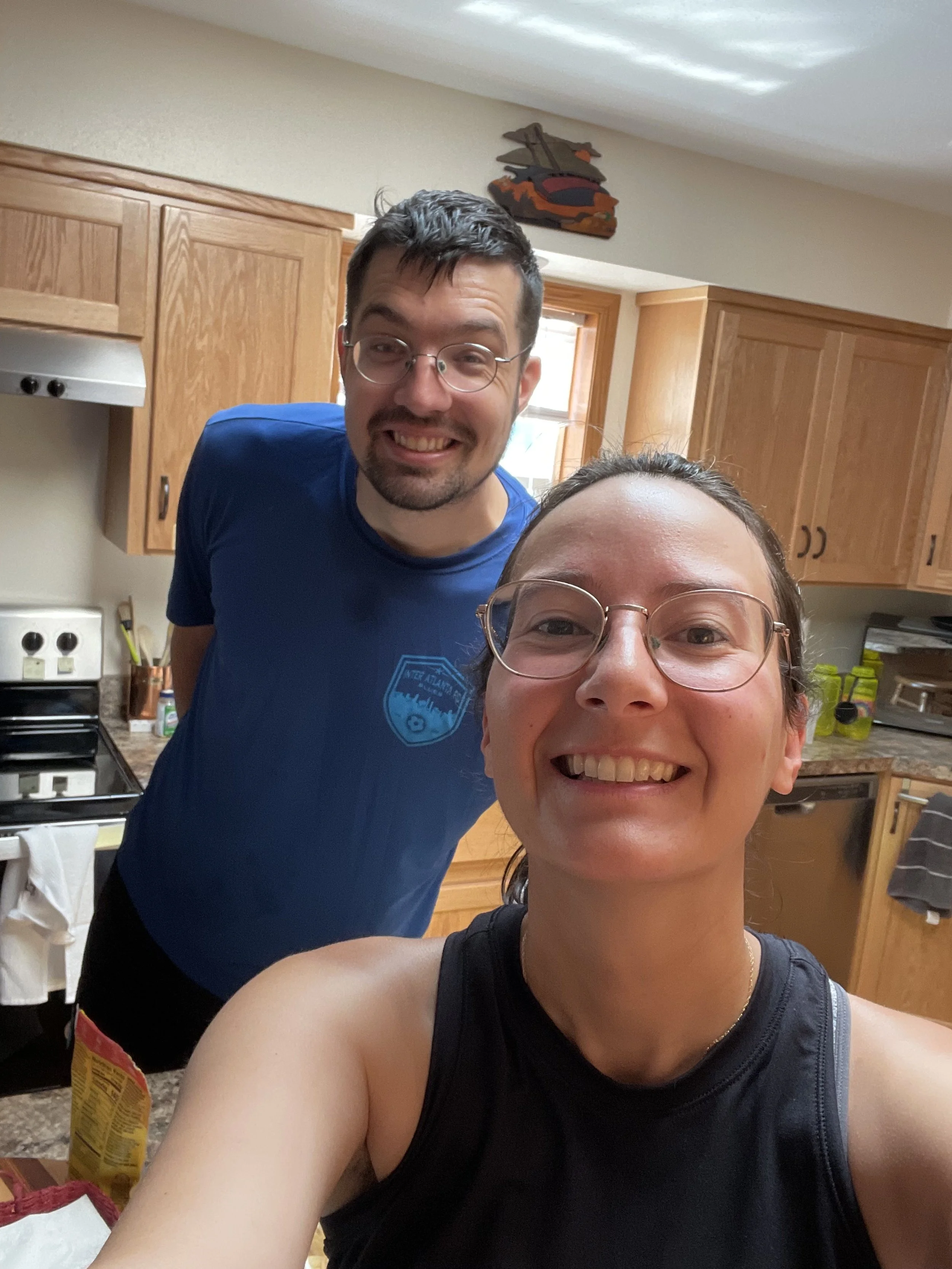 Went for a run together