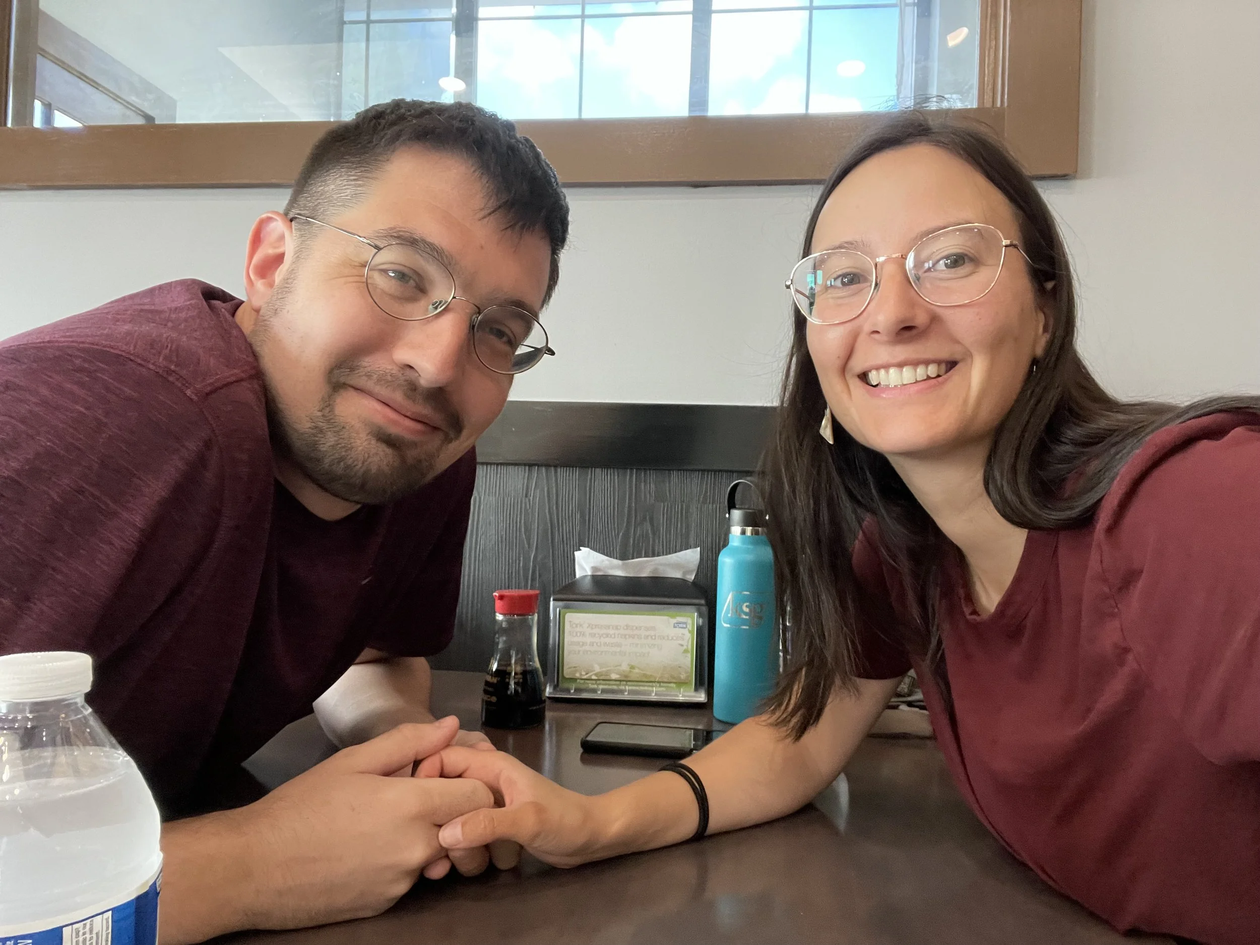 Seeing each other after 2 months!